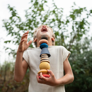 SECONDS - Grapat Serendipity Stacking Tower (8pcs)-Warehouse Find-Modern Rascals