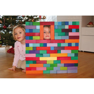SECONDS - Grimm's Large Stepped Pyramid Building Set - 4cm Scale-Warehouse Find-Modern Rascals