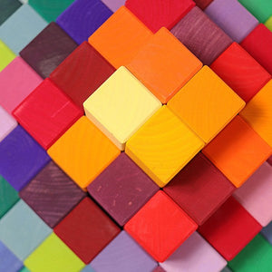 SECONDS - Grimm's Large Stepped Pyramid Building Set - 4cm Scale-Warehouse Find-Modern Rascals