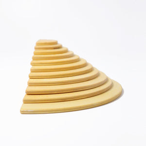SECONDS - Grimm's Natural Semicircle (Yellow-er Plywood)-Warehouse Find-Modern Rascals