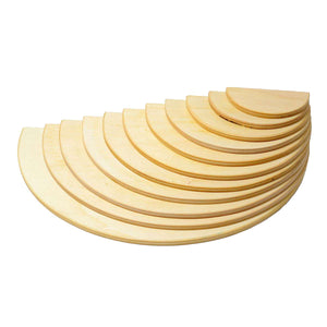 SECONDS - Grimm's Natural Semicircle (Yellow-er Plywood)-Warehouse Find-Modern Rascals