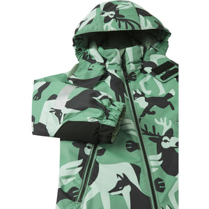 SECONDS - Kurikka ReimaTec One Piece Snow Suit - Green Clay - Size 6-7 (122cm)-Warehouse Find-Modern Rascals