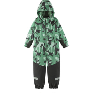 SECONDS - Kurikka ReimaTec One Piece Snow Suit - Green Clay - Size 6-7 (122cm)-Warehouse Find-Modern Rascals