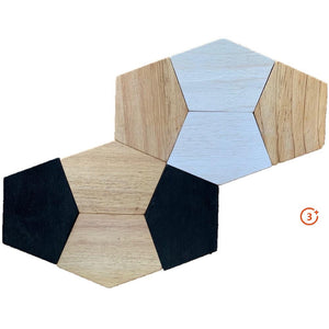 SECONDS - Papoose Pentagon Tile Set-Warehouse Find-Modern Rascals