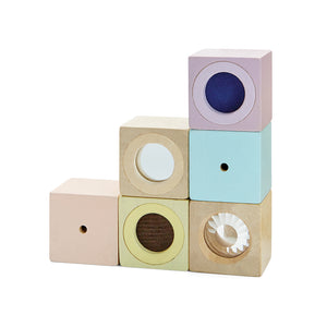 Sensory Blocks - Pastel-PlanToys-Modern Rascals
