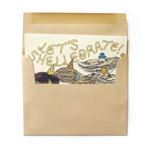 Shellebrate Card-Wild Life Illustration Co.-Modern Rascals