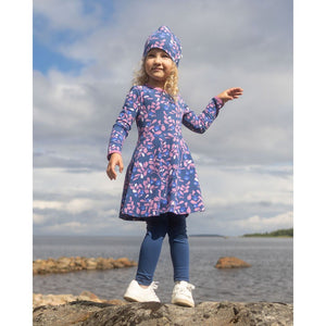 SINNA Long Sleeve Dress - Blueberry in Lilac - 1 Left Size 2-3 years-PaaPii-Modern Rascals