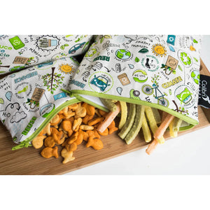 Snack Bag - Medium - Sloths-Colibri-Modern Rascals