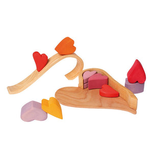 SPARE PARTS - Grimm's Hearts in Reds-Warehouse Find-Modern Rascals