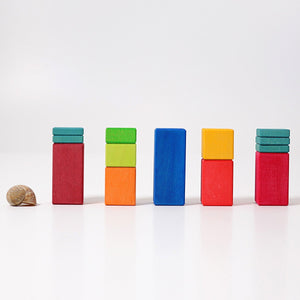 Spare Parts - Grimm's Stepped Learning Counting Blocks - 4cm scale-Warehouse Find-Modern Rascals