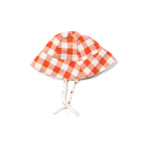 Spring Flowers Reversible Sunhat - 1 Left Size 3-5 years-Little Green Radicals-Modern Rascals