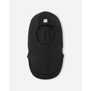 Starrie Merino Wool Cotton Lined Balaclava - Black-Reima-Modern Rascals