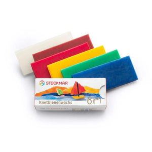 Stockmar Modeling Beeswax Box - 6 Colours-Stockmar-Modern Rascals