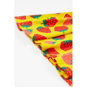 Strawberry Patch Spring Skater Dress - 1 Left Size 8-9 years-Frugi-Modern Rascals