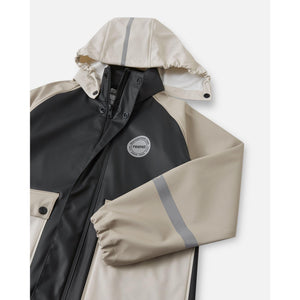 Suihki Waterproof Rain Coat - Black-Reima-Modern Rascals