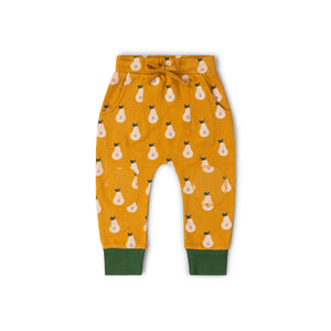 Summer Pears Organic Comfy Joggers-Little Green Radicals-Modern Rascals