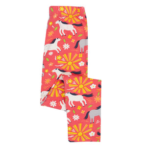Sunshine Ponies Libby Leggings - 2 Left Size 2-3 & 8-9 years-Frugi-Modern Rascals