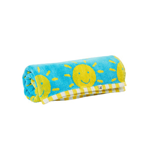 Sunshine Smiles Lagoon Towel-Frugi-Modern Rascals