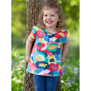 Super Doodle Short Sleeve Tunic - 1 Left Size 7-8 years-Kite-Modern Rascals