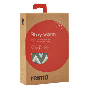 Taitoa Merino Wool Thermal Base Layer Set - Green Clay-Reima-Modern Rascals