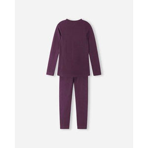 Taitoa Wool-Lyocell Blend Base Layer Set - Deep Purple-Reima-Modern Rascals