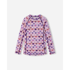 Taitoa Wool-Lyocell Blend Base Layer Set - Pale Rose - Print-Reima-Modern Rascals