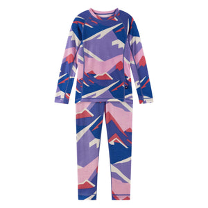 Taitoa Wool-Lyocell Blend Thermal Base Layer Set - Breezy Violet - 2 Left Size 3-4 & 13-14 years-Reima-Modern Rascals