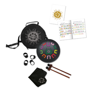 Tambu 8" 11 Tones Tongue Drum - Black Nature-Tambu-Modern Rascals