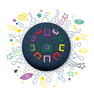 Tambu 8" 11 Tones Tongue Drum - Deep Space-Tambu-Modern Rascals