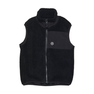 Teddy Fleece Vest in Black - 1 Left Size 3-4 years-Color Kids-Modern Rascals