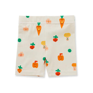Teeny Tiny Veg Bike Shorts - 2 Left Size 5 & 6 years-Halcyon Nights-Modern Rascals