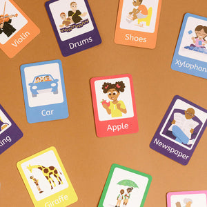 The Little Omo's Alphabet Flashcards-Little Omo-Modern Rascals