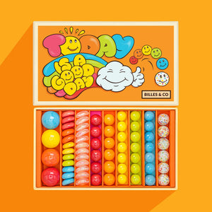 Today is a Good Day Marbles - Orange-Billes and Co-Modern Rascals