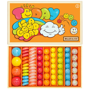 Today is a Good Day Marbles - Orange-Billes and Co-Modern Rascals