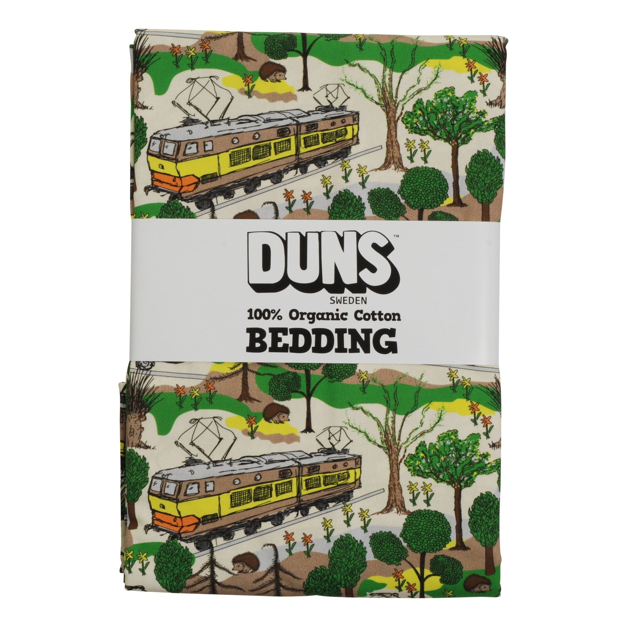 Train Bedding - Duvet Cover & Pillow Case-Duns Sweden-Modern Rascals