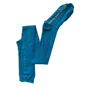 Turquoise Basics Tights - 2 Left Size 12-18 & 18-24 months-Slugs and Snails-Modern Rascals