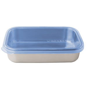 U-Konserve Rectangular Stainless Steel To Go Container - 25oz / Assorted Lid Colours-U Konserve-Modern Rascals