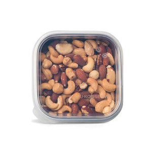 U-Konserve Square Stainless Steel To Go Container - 15oz / Assorted Lid Colours-U Konserve-Modern Rascals