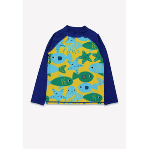 Under the Sea Print Long Sleeve Rashguard-Toby Tiger-Modern Rascals