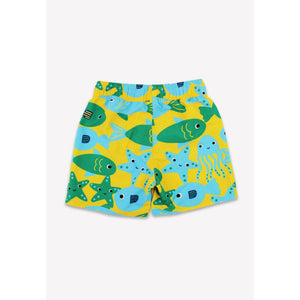 Under the Sea Print Swim Trunks-Toby Tiger-Modern Rascals