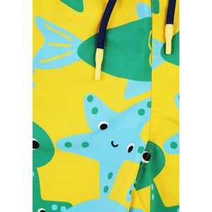 Under the Sea Print Swim Trunks-Toby Tiger-Modern Rascals