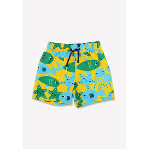 Under the Sea Print Swim Trunks-Toby Tiger-Modern Rascals