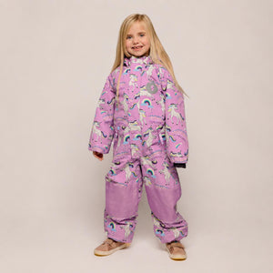Unicorns One-Piece Snowsuit-Smafolk-Modern Rascals