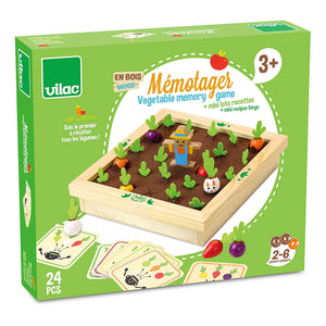 Vegetable Garden Memory Game-Vilac-Modern Rascals