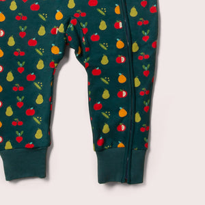 Vegetable Patch Adaptive Reversible Hooded Snug As A Bug Suit - 1 Left Size 4-5 years-Little Green Radicals-Modern Rascals