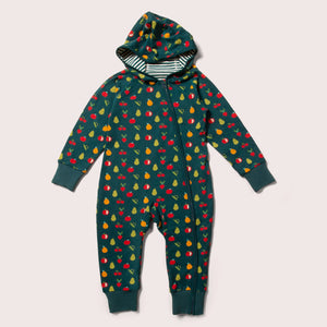 Vegetable Patch Adaptive Reversible Hooded Snug As A Bug Suit - 1 Left Size 4-5 years-Little Green Radicals-Modern Rascals