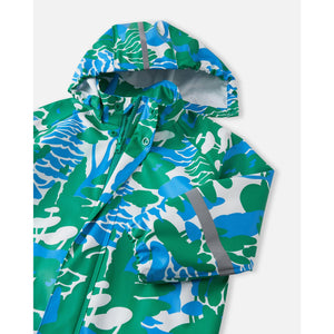 Vesi Waterproof Rain Coat - Green-Reima-Modern Rascals