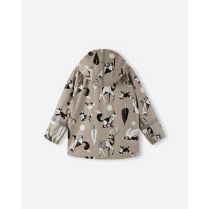 Vesti Waterproof Rain Coat - Earthy Beige-Reima-Modern Rascals