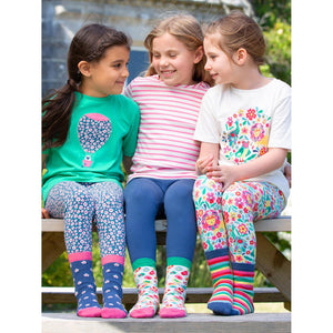 Wild And Free Socks - 3 Pack - 2 Left Size 7-10 & 11+ years-Kite-Modern Rascals