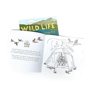 Wild Life Camp Colouring Book-Wild Life Illustration Co.-Modern Rascals
